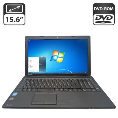 Ноутбук Toshiba Satellite C50-A / 15.6" (1366x768) TN / Intel Celeron N2820 (2 ядра по 2.13 - 2.39 GHz) / 8 GB DDR3 / 250 GB HDD / Intel HD Graphics / WebCam / DVD-ROM