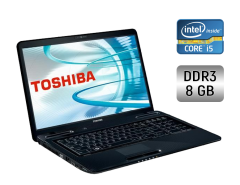 Ноутбук Toshiba Satellite L670 / 17.3" (1600x900) TN / Intel Core i5-480M (2 (4) ядра по 2.66 - 2.93 GHz) / 8 GB DDR3 / 256 GB SSD / Intel HD Graphics / WebCam / DVD-ROM