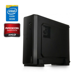 ПК Vinga CS313B SFF / Intel Xeon E5-2670 (8 (16) ядер 2.6 - 3.3 GHz) / 16 GB DDR3 / 240 GB SSD / AMD Radeon Pro WX 2100, 2 GB GDDR5, 64-bit / Win 10 Pro