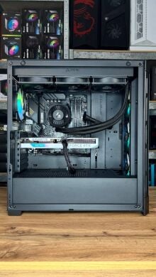 Сборка под заказ: компьютер Cougar Duoface Pro RGB Tower / AMD Ryzen 7 5800X3D (8 (16) ядер по 3.4 - 4.5 GHz) / 32 GB DDR4 / 2000 GB SSD M.2 / nVidia GeForce RTX 4060, 8 GB GDDR6, 128-bit / 750W