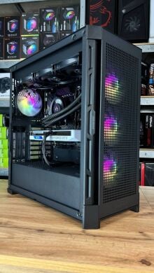 Сборка под заказ: компьютер Cougar Duoface Pro RGB Tower / AMD Ryzen 7 5800X3D (8 (16) ядер по 3.4 - 4.5 GHz) / 32 GB DDR4 / 2000 GB SSD M.2 / nVidia GeForce RTX 4060, 8 GB GDDR6, 128-bit / 750W