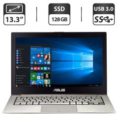 Ультрабук Asus ZenBook UX31E / 13.3'' (1600x900) TN / Intel Core i7-2677M (2 (4) ядра по 1.8 - 2.9 GHz) / 4 GB DDR3 / 128 GB SSD / Intel HD Graphics 3000 / WebCam / Mini HDMI