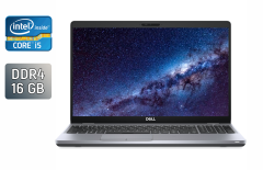 Ультрабук Dell Precision 3550 / 15.6" (1366x768) TN / Intel Core i5-10310U (4 (8) ядра по 1.7 - 4.4 GHz) / 16 GB DDR4 / 512 GB SSD / Intel UHD Graphics / WebCam / HDMI / Windows 10