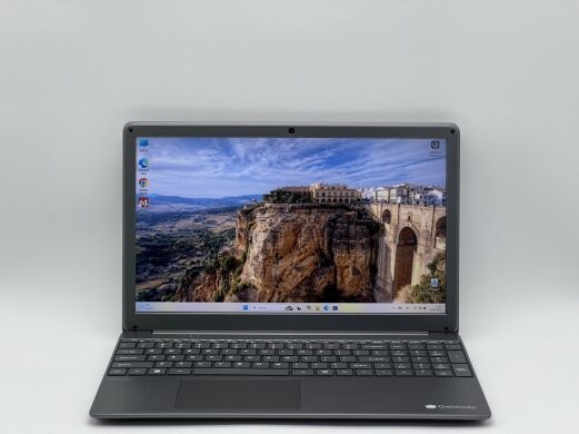 Ультрабук Gateway GWNC31514-BK / 15.6" (1920x1080) TN / Intel Core i3-1115G4 (2 (4) ядра по 4.1 GHz) / 4 GB DDR4 / 120 GB SSD / Intel UHD Graphics / WebCam + Беспроводная мышка