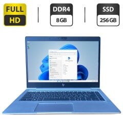Ультрабук HP EliteBook 745 G5 / 14" (1920x1080) TN / AMD Ryzen 5 Pro 2500U (4 (8) ядра по 2.0 - 3.6 GHz) / 8 GB DDR4 / 256 GB SSD / AMD Radeon Vega 8 Graphics / WebCam