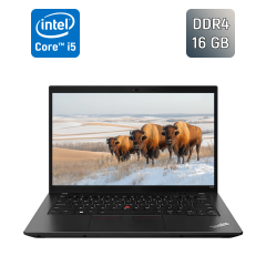 Ультрабук Lenovo ThinkPad L14 Gen 4 / 14" (1920x1080) IPS / Intel Core i5-1335U (10 (12) ядер по 3.4 - 4.6 GHz) / 16 GB DDR4 / 512 GB SSD / Intel Iris Xe Graphics / WebCam / Windows 11