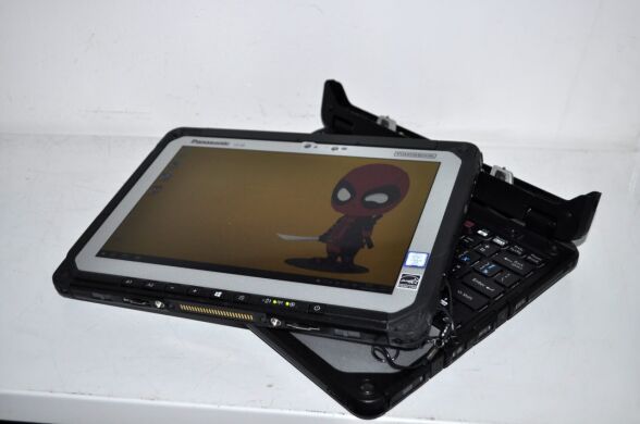 Защищенный нетбук-трансформер Б-класс Panasonic Toughbook CF-20 MK2 / 10.1" (1920x1200) IPS Touch / Intel Core i5-7Y57 (2 (4) ядра по 1.2 - 3.3 GHz) / 8 GB DDR3 / 120 GB SSD / Intel HD Graphics 615 / 2 MP + 8 MP / Windows 10 Pro + Стилус Защищенный нетбук-трансформер Б-класс Panasonic Toughbook CF-20 MK2 / 10.1" (1920x1200) IPS Touch / Intel Core i5-7Y57 (2 (4) ядра по 1.2 - 3.3 GHz) / 8 GB DDR3 / 120 GB SSD / Intel HD Graphics 615 / 2 MP + 8 MP / Windows 10 Pro + Стилус