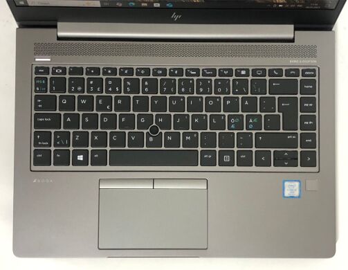 Игровой ультрабук HP ZBook 14u G5 / 14" (1920x1080) IPS / Intel Core i7-8665U (4 (8) ядра по 1.9 - 4.8 GHz) / 16 GB DDR4 / 512 GB SSD NVMe / AMD Radeon Pro WX 3200, 4 GB GDDR5, 128-bit / WebCam / Win 10 Pro