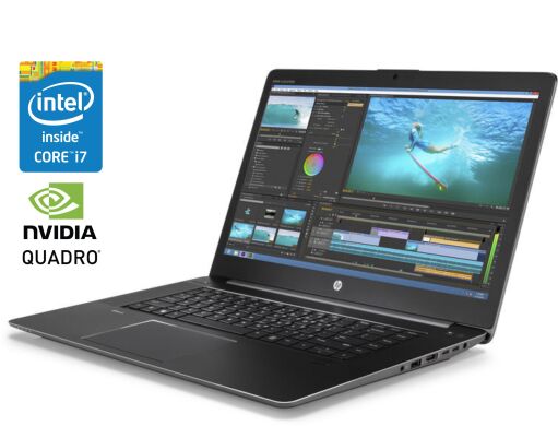 Мобильная рабочая станция HP ZBook Studio G3 / 15.6" (1920x1080) IPS / Intel Core i7-6820HQ (4 (8) ядра по 2.7 - 3.6 GHz) / 16 GB DDR4 / 512 GB SSD / nVidia Quadro M1000M, 4 GB DDR5, 128-bit / WebCam