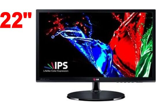 Монітор LG 22EA53S-P / 22" (1920x1080) IPS / 1x VGA