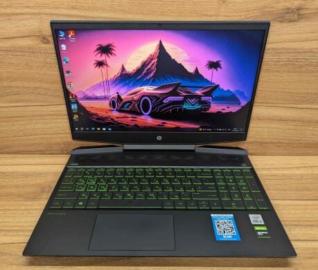 Ігровий ноутбук Б-клас HP Pavilion Gaming 15-dk1056wm / 15.6" (1920x1080) IPS / Intel Core i5-10300H (4 (8) ядра по 2.5 - 4.5 GHz) / 16 GB DDR4 / 512 GB SSD / nVidia GeForce GTX 1650, 4 GB GDDR5, 128-bit / WebCam / Windows 10 Ігровий ноутбук Б-клас HP Pavilion Gaming 15-dk1056wm / 15.6" (1920x1080) IPS / Intel Core i5-10300H (4 (8) ядра по 2.5 - 4.5 GHz) / 16 GB DDR4 / 512 GB SSD / nVidia GeForce GTX 1650, 4 GB GDDR5, 128-bit / WebCam / Windows 10