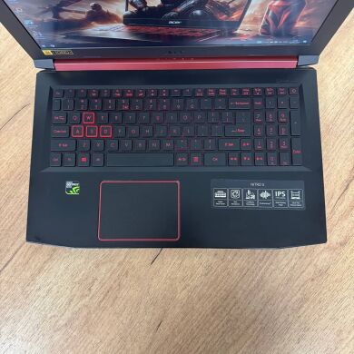 Ігровий ноутбук Б-клас Acer Nitro 5 AN515-51 / 15.6" (1920x1080) IPS / Intel Core i5-7300HQ (4 ядра по 2.5 - 3.5 GHz) / 16 GB DDR4 / 500 GB SSD / nVidia GeForce GTX 1050, 2 GB GDDR5, 128-bit / WebCam Ігровий ноутбук Б-клас Acer Nitro 5 AN515-51 / 15.6" (1920x1080) IPS / Intel Core i5-7300HQ (4 ядра по 2.5 - 3.5 GHz) / 16 GB DDR4 / 500 GB SSD / nVidia GeForce GTX 1050, 2 GB GDDR5, 128-bit / WebCam