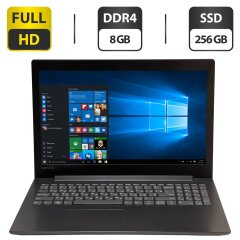 Ноутбук Lenovo IdeaPad 330-15IKB / 15.6" (1920x1080) TN / Intel Core i3-7020U (2 (4) ядра по 2.3 GHz) / 8 GB DDR4 / 256 GB SSD / Intel HD Graphics 620 / WebCam / Windows 10 Pro