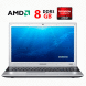 Ноутбук Б-клас Samsung RV513 / 15.6" (1366x768) TN / AMD E-450 (2 ядра по 1.65 GHz) / 8 GB DDR3 / 120 GB SSD / AMD Radeon 7400M 512MB купити