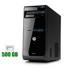 ПК HP Pro 3500 Tower / Intel Core i5-3470 (4 ядра по 3.2 - 3.6 GHz) / 4 GB DDR3 / 500 GB HDD / Intel HD Graphics 2500