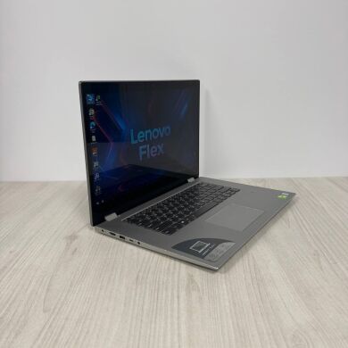 Ноутбук-трансформер Б-класс Lenovo Flex 5-1570 / 15.6" (1920x1080) IPS Touch / Intel Core i5-8250U (4 (8) ядра по 1.6 - 3.4 GHz) / 8 GB DDR4 / 256 GB SSD NVMe / nVidia GeForce MX130, 2 GB GDDR5, 64-bit / WebCam