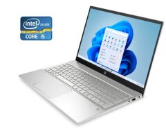 Ноутбук HP Pavilion 15-eg1056nr / 15.6" (1920x1080) IPS Touch / Intel Core i5-1155G7 (4 (8) ядра по 2.5 - 4.5 GHz) / 8 GB DDR4 / 480 GB SSD / Intel Iris X Graphics / WebCam / Win 11 Home