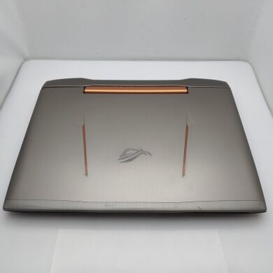 Ігровий ноутбук Asus ROG G752VM / 17.3" (1920x1080) IPS / Intel Core i7-6700HQ (4 (8) ядра по 2.6 - 3.5 GHz) / 16 GB DDR4 / 256 GB SSD + 1000 GB HDD / nVidia GeForce GTX 1060, 6 GB GDDR5, 192-bit / WebCam / DVD-ROM / Win 10 Home