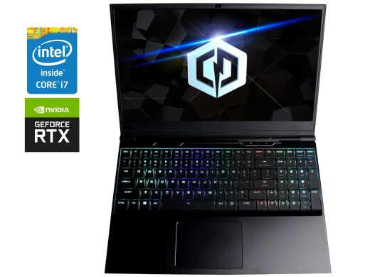 Игровой ноутбук Cyber Power Tracer III Extreme 15R / 15.6" (1920x1080) IPS / Intel Core i7-9750H (6 (12) ядер по 2.6 - 4.5 GHz) / 16 GB DDR4 / 1000 GB SSD / nVidia GeForce RTX 2060, 6 GB GDDR6, 192-bit / WebCam