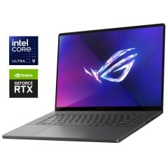 Игровой ноутбук Asus ROG Zephyrus G16 GU605M / 16" (2560x1600) OLED / Intel Core Ultra 9 185H (16 (22) ядер по 2.3 - 5.1 GHz) / 16 GB DDR5 / 2000 GB SSD M.2 / nVidia GeForce RTX 4070, 8 GB GDDR6, 128-bit / WebCam / Win 11 Home