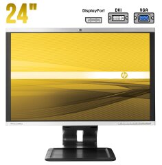 Монитор HP Compaq LA2405wg / 24" (1920x1200) TN / DisplayPort, DVI, VGA, USB / VESA 100x100