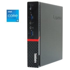 Неттоп Lenovo ThinkCentre M700q USFF / Intel Core i5-12500T (6 (12) ядер по 2.2 - 4.4 GHz) / 8 GB DDR4 / 256 GB SSD / Intel UHD Graphics 770