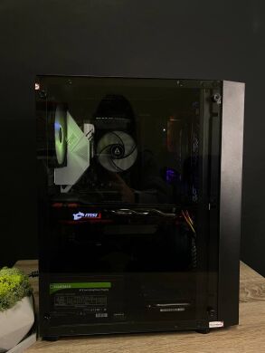 Игровой ПК Aura Tower / Intel Core i5-8400 (6 ядер по 2.8 - 4.0 GHz) / 16 GB DDR4 / 256 GB SSD M.2 + 500 GB HDD / nVidia GeForce GTX 1070 Ti, 8 GB GDDR5, 256-bit / Win 10