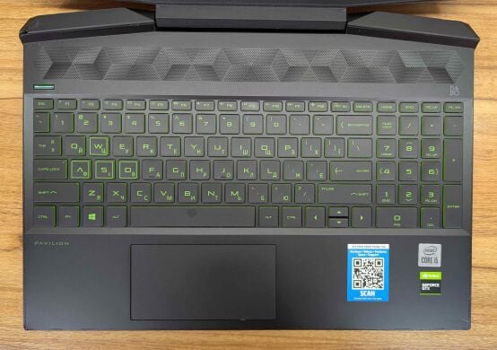 Ігровий ноутбук Б-клас HP Pavilion Gaming 15-dk1056wm / 15.6" (1920x1080) IPS / Intel Core i5-10300H (4 (8) ядра по 2.5 - 4.5 GHz) / 16 GB DDR4 / 512 GB SSD / nVidia GeForce GTX 1650, 4 GB GDDR5, 128-bit / WebCam / Windows 10 Ігровий ноутбук Б-клас HP Pavilion Gaming 15-dk1056wm / 15.6" (1920x1080) IPS / Intel Core i5-10300H (4 (8) ядра по 2.5 - 4.5 GHz) / 16 GB DDR4 / 512 GB SSD / nVidia GeForce GTX 1650, 4 GB GDDR5, 128-bit / WebCam / Windows 10
