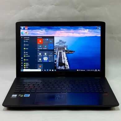 Ігровий ноутбук Б-клас Asus ROG GL552VW / 15.6" (1920x1080) IPS / Intel Core i7-6700HQ (4 (8) ядра по 2.6 - 3.5 GHz) / 16 GB DDR4 / 256 GB SSD / nVidia GeForce GTX 960M, 2 GB GDDR5, 128-bit / WebCam / Windows 10 Pro