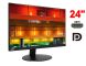 Монитор Lenovo ThinkVision T24i-10 / 24" (1920x1080) IPS / 1x HDMI, 1x DisplayPort,  1xVGA,  4x USB 2.0 / VESA 100x100 купить