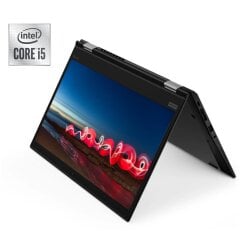 Ультрабук-трансформер Б-клас Lenovo ThinkPad X13 Yoga Gen1 / 13.3" (1920x1080) IPS Touch / Intel Core i5-10310U (4 (8) ядра по 1.7 - 4.4 GHz) / 16 GB DDR4 / 256 GB SSD / Intel UHD Graphics / WebCam / Win 10