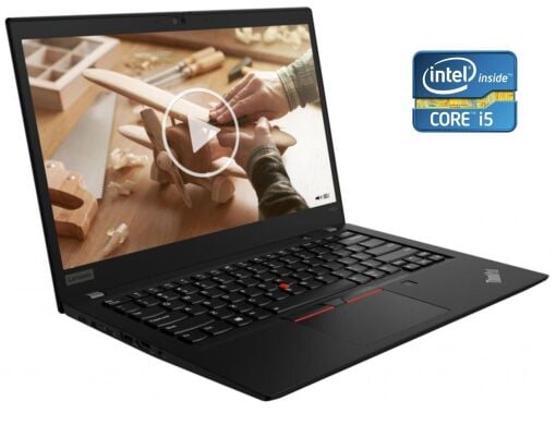 Ультрабук Lenovo ThinkPad T490s / 14" (1920x1080) IPS / Intel Core i5-8365U (4 (8) ядра по 1.6 - 4.1 GHz) / 16 GB DDR4 / 512 GB SSD / Intel UHD Graphics / WebCam