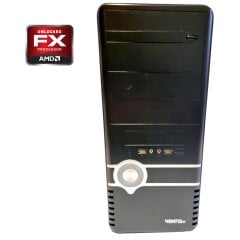 ПК Vento Tower / AMD FX-4100 (4 ядра по 3.6 -3.8 GHz) / 8 GB DDR3 / 250 GB HDD / AMD Radeon HD 3000 Graphics / 400W