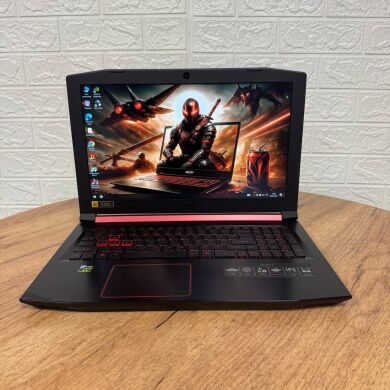 Ігровий ноутбук Б-клас Acer Nitro 5 AN515-51 / 15.6" (1920x1080) IPS / Intel Core i5-7300HQ (4 ядра по 2.5 - 3.5 GHz) / 16 GB DDR4 / 500 GB SSD / nVidia GeForce GTX 1050, 2 GB GDDR5, 128-bit / WebCam Ігровий ноутбук Б-клас Acer Nitro 5 AN515-51 / 15.6" (1920x1080) IPS / Intel Core i5-7300HQ (4 ядра по 2.5 - 3.5 GHz) / 16 GB DDR4 / 500 GB SSD / nVidia GeForce GTX 1050, 2 GB GDDR5, 128-bit / WebCam
