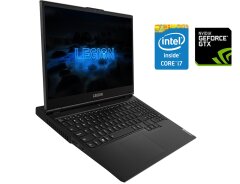 Ігровий ноутбук Lenovo Legion 5 15IMH05H / 15.6" (1920x1080) IPS / Intel Core i7-10750H (6 (12) ядер по 2.6 - 5.0 GHz) / 8 GB DDR4 / 512 GB SSD / nVidia GeForce GTX 1660 Ti, 6 GB GDDR6, 192-bit / WebCam / Win 11 Home