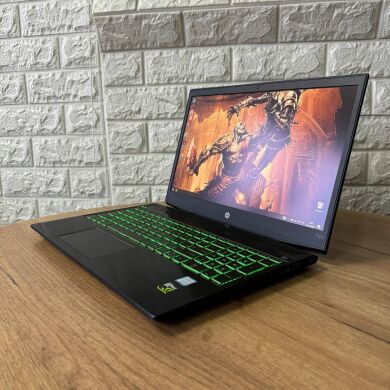 Игровой ноутбук HP Pavilion Gaming 15-cx0056wm / 15.6" (1920x1080) IPS / Intel Core i5-8300H (4 (8) ядра по 2.3 - 4.0 GHz) / 16 GB DDR4 / 256 GB SSD M.2 + 1000 GB HDD / nVidia GeForce GTX 1050 Ti, 4 GB GDDR5, 128-bit / WebCam