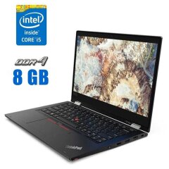 Ультрабук Lenovo Thinkpad L13 / 13.3" (1920x1080) IPS / Intel Core i5-1135G7 (4 (8) ядра по 2.4 - 4.2 GHz) / 8 GB DDR4 / 256 GB SSD / Intel UHD Graphics / WebCam