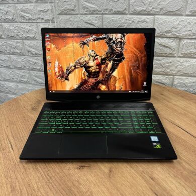 Игровой ноутбук HP Pavilion Gaming 15-cx0056wm / 15.6" (1920x1080) IPS / Intel Core i5-8300H (4 (8) ядра по 2.3 - 4.0 GHz) / 16 GB DDR4 / 256 GB SSD M.2 + 1000 GB HDD / nVidia GeForce GTX 1050 Ti, 4 GB GDDR5, 128-bit / WebCam