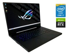 Ігровий ноутбук Б-клас Asus ROG Zephyrus GU502GV / 15.6" (1920x1080) IPS / Intel Core i7-9750H (6 (12) ядер по 2.6 - 4.5 GHz) / 16 GB DDR4 / 512 GB SSD / nVidia GeForce RTX 2060, 6 GB GDDR6, 192-bit / WebCam