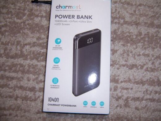 Новый Power Bank Charmast / 10400 mAh / 18W / 5V/3A