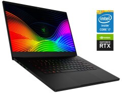 Ігровий ноутбук Razer Blade 15 RZ09-0301 / 15.6" (1920x1080) IPS / Intel Core i7-9750H (6 (12) ядер по 2.6 - 4.5 GHz) / 8 GB DDR4 / 512 GB SSD / nVidia GeForce RTX 2070 Max-Q, 8 GB GDDR6, 256-bit / WebCam