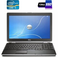 Ноутбук Б-клас Dell Latitude E6530 / 15.6" (1366x768) TN / Intel Core i5-3210M (2 (4) ядра по 2.5 - 3.1 GHz) / 4 GB DDR3 / 120 GB SSD / Intel HD Graphics 4000 / DVD-RW / HDMI