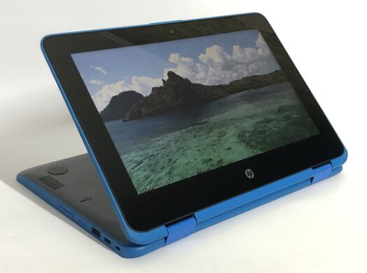 Ультрабук-трансформер HP Chromebook x360 11 G2 EE / 11.6" (1366x768) IPS Touch / Intel Celeron N4100 (4 ядра по 1.1 - 2.4 GHz) / 8 GB DDR4 / 64 GB eMMC / Intel UHD Graphics 600 / WebCam / ChromeOS