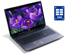 Ноутбук Acer Aspire 5749 / 15.6" (1366x768) TN / Intel Core i3-2310M (2 (4) ядра по 2.1 GHz) / 8 GB DDR3 / 240 GB SSD / Intel HD Graphics 3000 / WebCam / DVD-RW / Win 10 Pro 