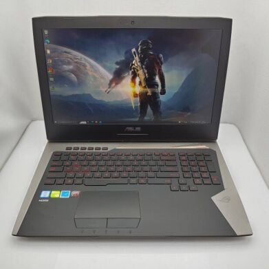 Ігровий ноутбук Asus ROG G752VM / 17.3" (1920x1080) IPS / Intel Core i7-6700HQ (4 (8) ядра по 2.6 - 3.5 GHz) / 16 GB DDR4 / 256 GB SSD + 1000 GB HDD / nVidia GeForce GTX 1060, 6 GB GDDR5, 192-bit / WebCam / DVD-ROM / Win 10 Home