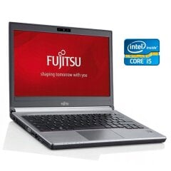 Ноутбук Б-класс Fujitsu LifeBook E756 / 15.6" (1366x768) TN / Intel Core i5-6300U (2 (4) ядра по 2.4 - 3.0 GHz) / 8 GB DDR4 / 128 GB SSD / Intel HD Graphics 520 / WebCam / Win 10