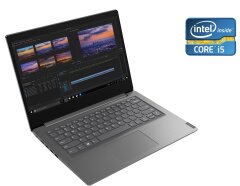 Ультрабук Lenovo V14-IIL / 14" (1920x1080) TN / Intel Core i5-1035G1 (4 (8) ядра по 1.0 - 3.6 GHz) / 8 GB DDR4 / 256 GB SSD / Intel UHD Graphics / WebCam / Win 10 Pro
