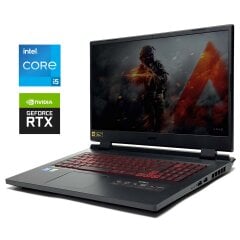 Игровой ноутбук Acer Nitro 5 AN517-55 / 17.3" (1920x1080) IPS / Intel Core i5-12500H (12 (16) ядер по 2.5 - 4.5 GHz) / 16 GB DDR4 / 512 GB SSD / nVidia GeForce RTX 3050 Ti, 4 GB GDDR6, 128-bit / WebCam / Win 11
