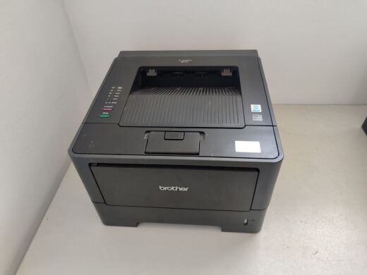 Принтер Brother HL-5450DN / Лазерная монохромная печать / 2400x600 dpi / A4 / 38 стр/мин / USB 2.0, Ethernet / Дуплекс / Кабели в комплекте