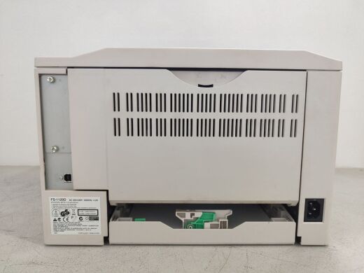 Принтер Kyocera Ecosys FS-1120d / Лазерная монохромная печать / 1800x600 dpi / A4 / 30 стр/мин / Дуплекс + Кабели в комплекте